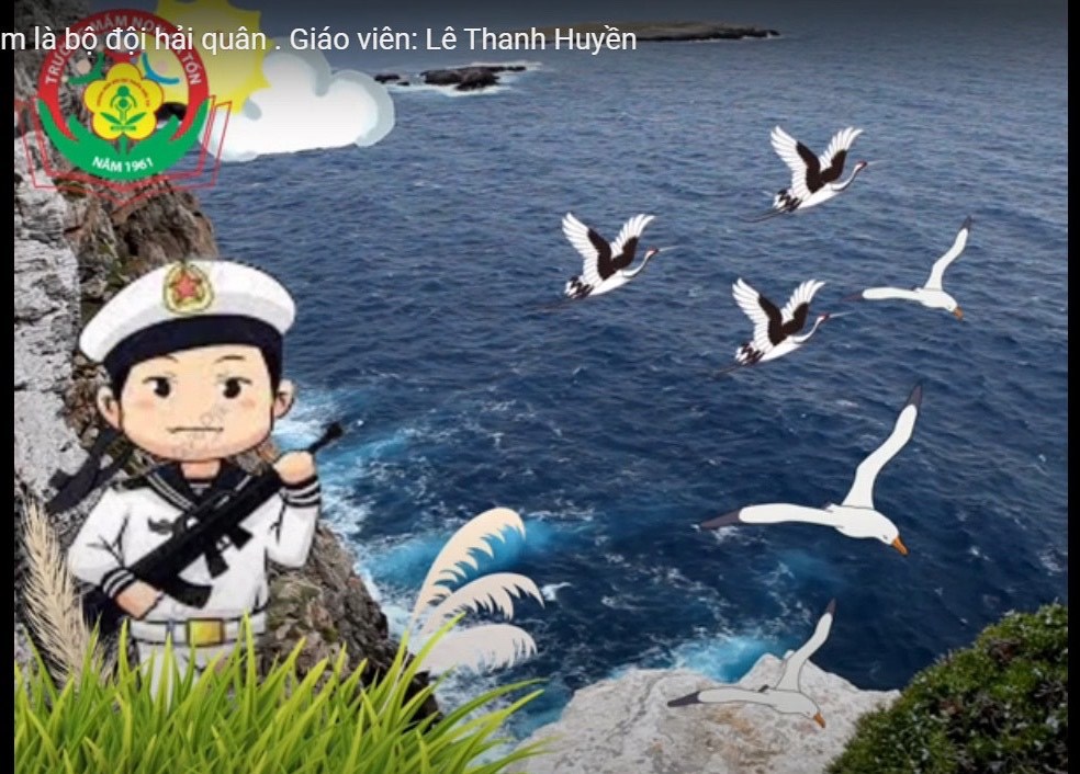 Dạy hát   Ba em là bộ đội hải quân  - Giáo viên: Lê Thanh Huyền